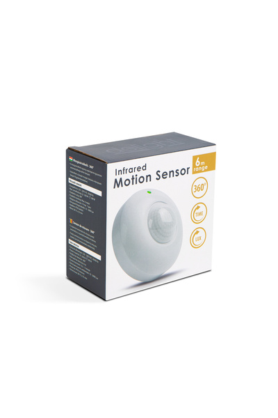 DELIGHT Motion sensor 360 6m 1200W IP20 18692