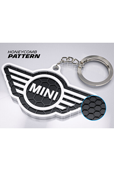 TriVox3D Car Brand Logo Keychain