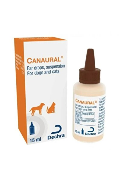 Dechra Veterinary Product CANAURAL EAR DROPS CAT/DOG - 15ml