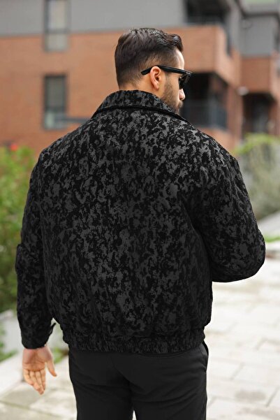 BASEL.CO Oversized Crushed Quilted Padded Bomber Jacket/Mantle - Soft Texture Comfortable Style