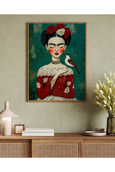 woodhomeworks Tek Parça Salon Ofis Dekor Tablo Vrynt