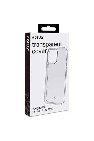 Celly TPU protective case for iPhone 15 PRO Max, Transparent