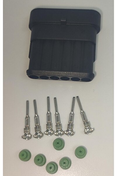 TE Connectivity Set conector cablu Superseal 1.5 tata mufa 6 pin 6 pini inclu...