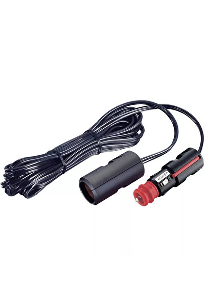 procar Car cigarette lighter extension cable 8A 12-24V male-female 4m black PRO CAR 67824100