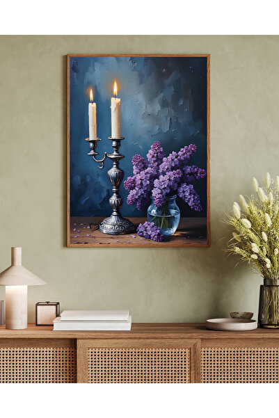 woodhomeworks Tek Parça Salon Ofis Dekor Tablo Vrynt