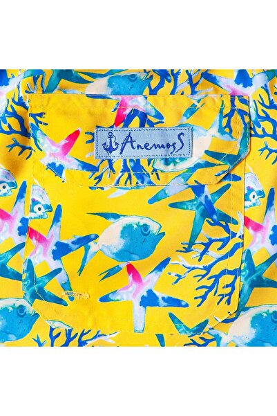 ANEMOSS Aquarium Men Swimming Short