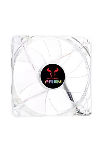 Riotoro Ventilator Cross-X Clear Classic 120mm iluminare albastra