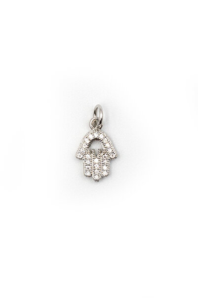 Sose Moda Fatma Ana Eli Xuping Kolye Ucu Gümüş – Zirkon Mıhlama, Alerji Karşı...