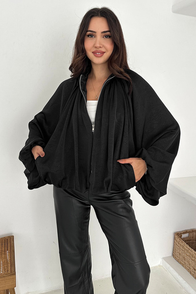 Noa Noa Women's Balloon Sleeve Gathered Jacket – Flow Ease