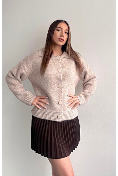 fujya Polo Neck Mia Knitwear Jacket