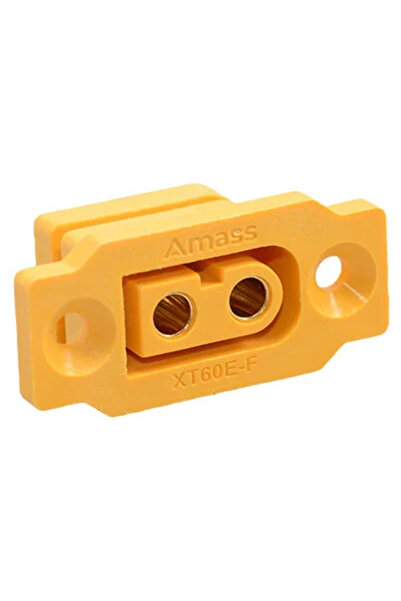 AMASS Πρίζα τροφοδοσίας DC XT60 θηλυκή 2 ακίδων για τοποθέτηση σε πάνελ συγκό...