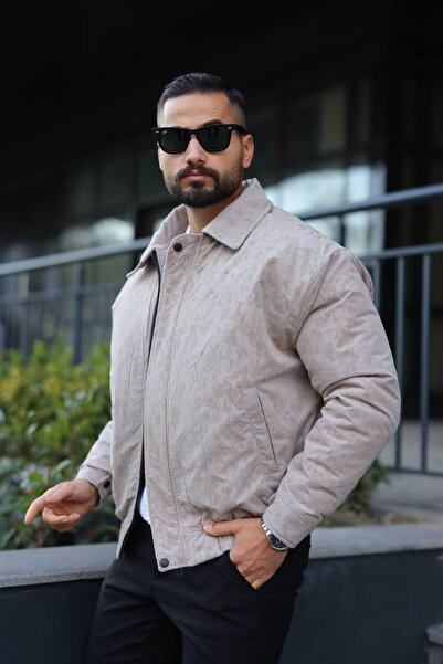 BASEL.CO Oversized Crushed Quilted Padded Bomber Jacket/Mantle - Soft Texture Comfortable Style