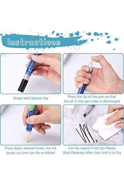 MaffStuff Permanent Corrector Marker for Tile & Stoneware Joints Black 15ml MaffStuff® ✨