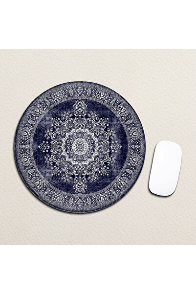 riyaz Carpet Patterned 8 Round Mousepad, Mouse Pad, Diameter: 19.50 cm