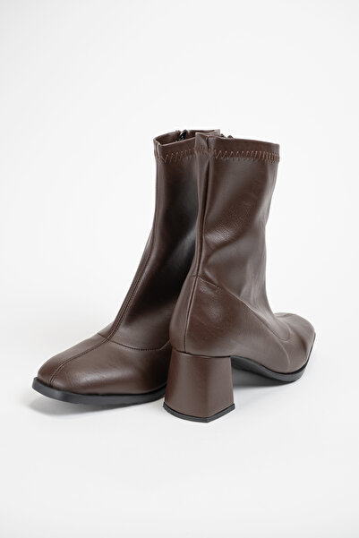 Munshoes Helene Women's Stretch Heeled Boots