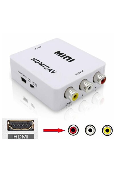 OEM Convertor audio/video de la HDMI 1080P la 3x RCA audio/video