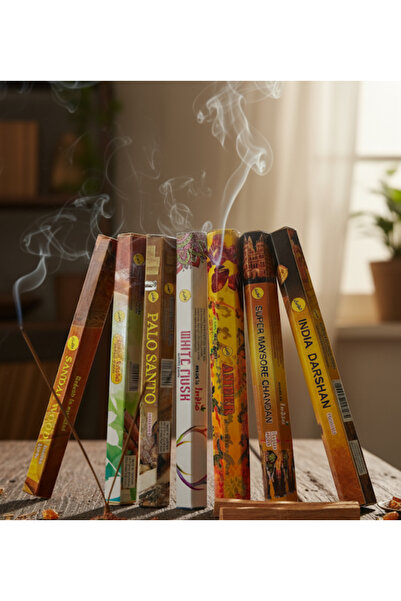 Sreevani 7-pack bar incense set + incense gift