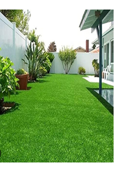 Sfmstore Dekoratif Çim Halı – Balkon Bahçe Suni Çim Teras Kaplama 8 mm Dayanı...