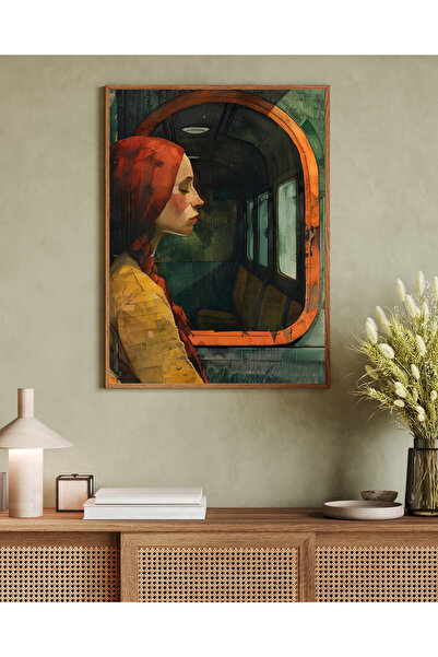 woodhomeworks Ένα τεμάχιο Διακόσμηση γραφείου σαλονιού ζωγραφική Vrynt