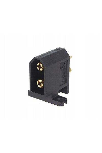 AMASS DC power socket XT60 male 2 pins black solder 30A 500V XT60C-M