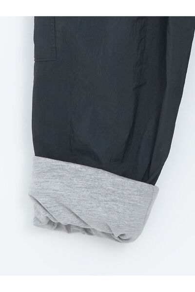 LC Waikiki Lcw Kids Anthracite Boys Jogger Pants with Elastic Waist