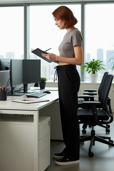 PayBuy Women's High Waist Wide Leg Pants Functional Durable Quality Comfortable Aesthetic Casual