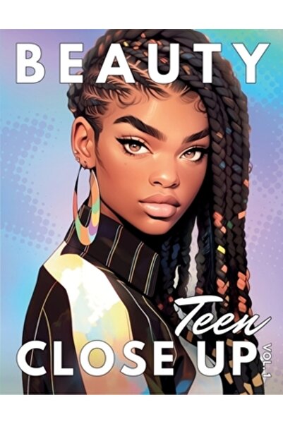 INDEPENDENT CAT Frumusețe Prim-Plan Teen: Vol. 1 - O carte de colorat pentru ...