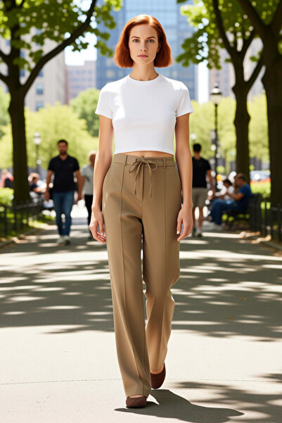 PayBuy Women's High Waist Wide Leg Pants Functional Durable Quality Comfortable Aesthetic Casual