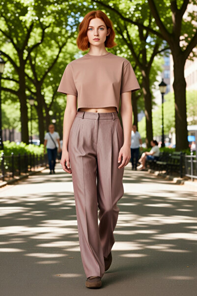 PayBuy Women's High Waist Wide Leg Pants Functional Durable Quality Comfortable Aesthetic Casual