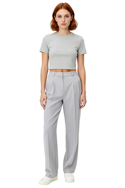 PayBuy Women's Straight Cut High Waist Woven Fabric Pants Functional Durable Quality Comfortable Stylish