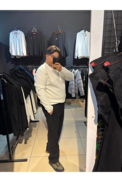 Q45collection Double Face Baggy Men's Sweatpants