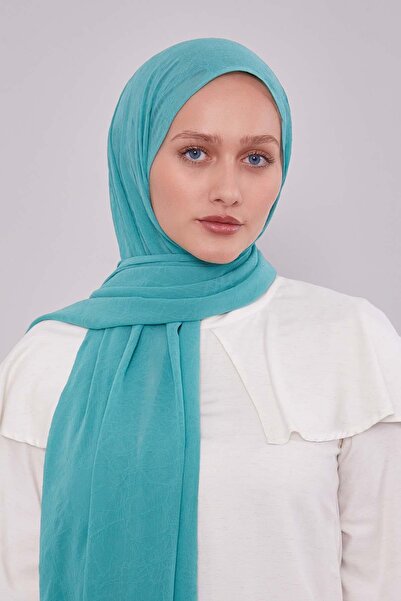 Levidor Zümrüt Frozen Crepe Shawl