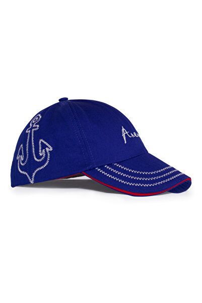 ANEMOSS Anchor Hat Blue