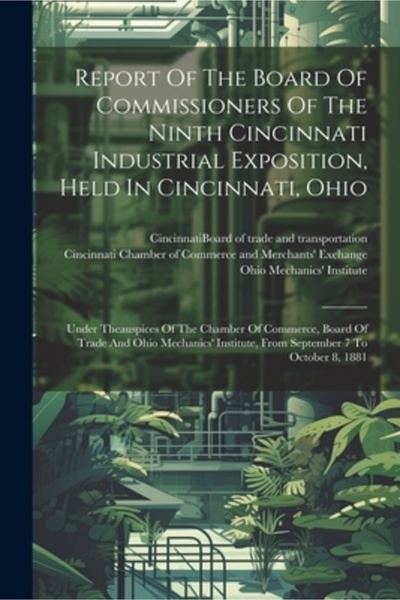 Legare Street Pr Raportul Consiliului Comisarilor celei de-a Noua Expoziții Industriale de la Cincinnati, desfășurată la Cincinnati