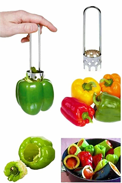 RED KİTCHEN Dolma Biber Ve Kabak Oyacağı Paslanmaz Metal