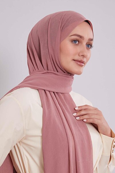 Levidor Dried Rose Frozen Crepe Shawl