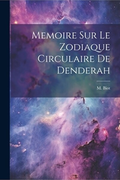 Legare Street Pr Memoire sur Le Zodiaque Circulaire De Denderah