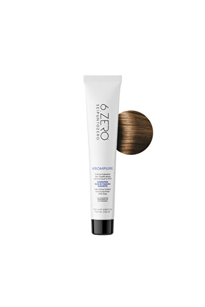6.Zero KromPure Permanent Ammonia-Free Hair Color 8.71 Ashy Brown 100 ml