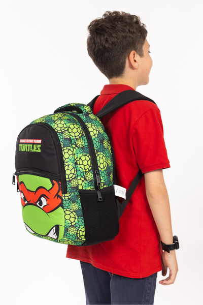 Necati Çanta Licensed Ninja Turtles Elementary School Bag - Boys' School Bag