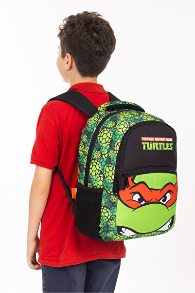 Necati Çanta Licensed Ninja Turtles Elementary School Bag - Boys' School Bag