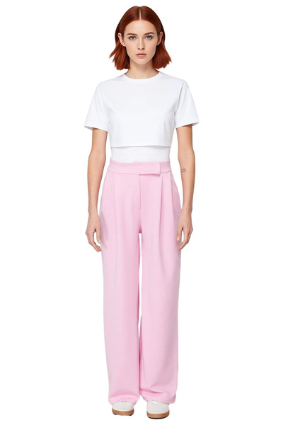 PayBuy Women's High Waist Pleated Wide Leg Pants Functional Durable Quality Comfortable Modern