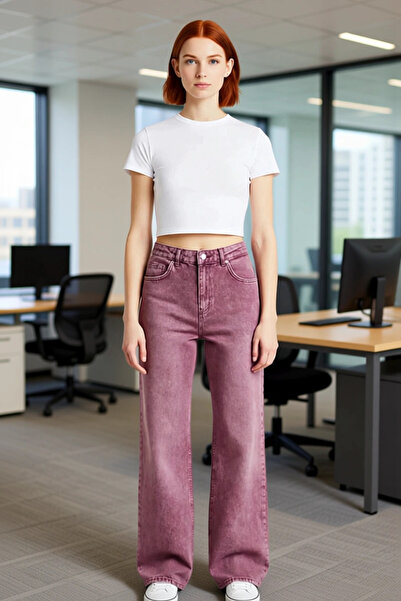 PayBuy Women's Vintage Wide Leg Jeans Functional Durable Quality Comfortable Aesthetic Stylish