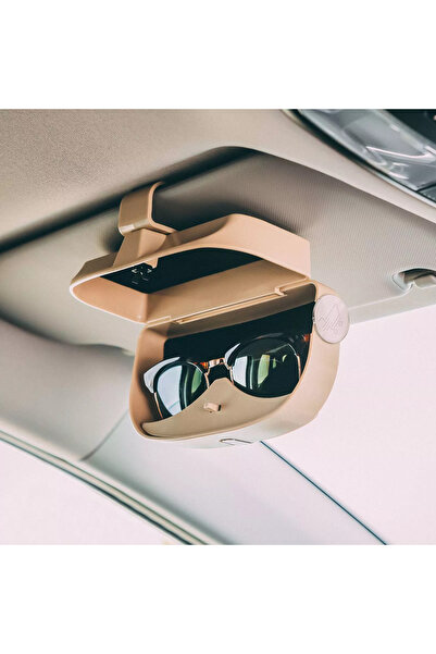 MNC Suport auto pentru ochelari si carduri autoadeziv bej M'N'C