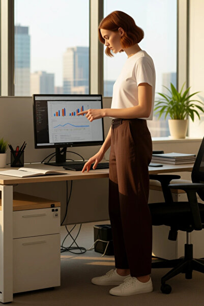 PayBuy Women's High Waist Belt Detailed Wide Leg Linen Pants Functional Durable Quality Stylish