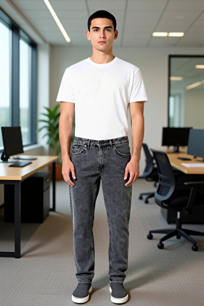 PayBuy Men's Outdoor Relaxed Fit Straight Cut Jeans Functional Durable Quality Comfortable Sports