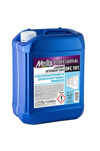 MEDIX professional Set 2 x Detergent lichid cu balsam floral și complex multi-enzimatic 5L,