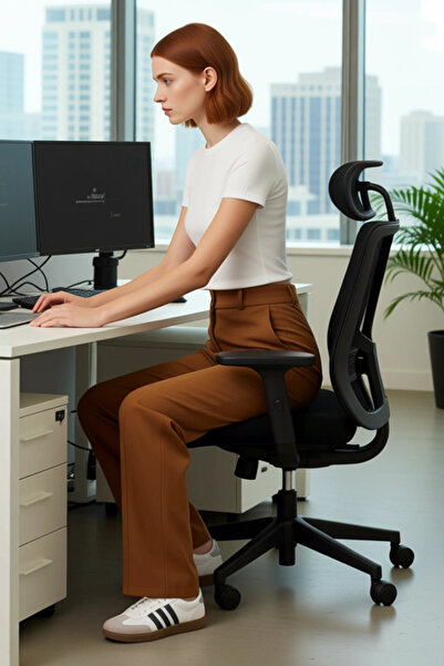 PayBuy Women's High Waist Straight Suede Pants Functional Durable Quality Comfortable Aesthetic Premium