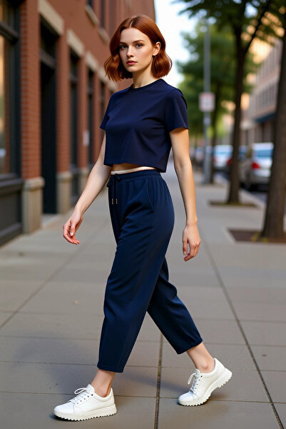 PayBuy Women's Modal Stretchy Knitted Carrot Cut Pants Functional Durable Quality Comfortable Modern