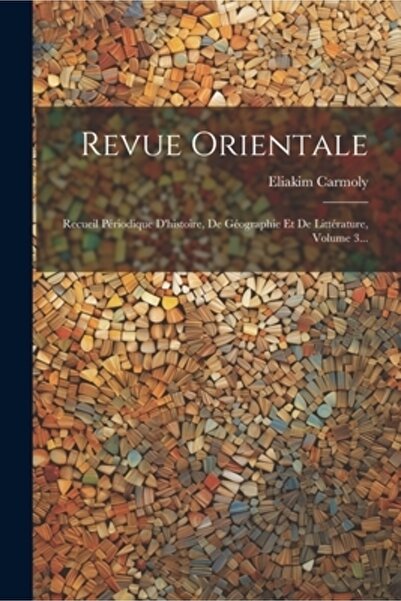Legare Street Pr Revue Orientale: Recueil P