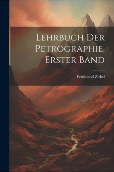 Legare Street Pr Lehrbuch Der Petrographie Erster Band